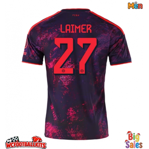 Bayern Munich Konrad Laimer #27 Replica Third Stadium Shirt 2026-27 Short Sleeve